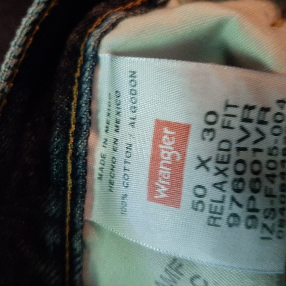 Big Men's Wrangler Jeans - Picture 4 of 4